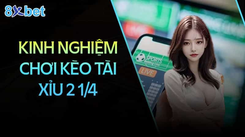 Hướng dẫn cách đọc kèo tài xỉu 2 1/4 đơn giản cho người mới Kinh nghiệm chơi kèo tài xỉu 2 1/4 luôn thắng lớn