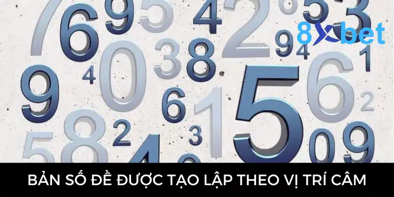 Bản số đề - Cao thủ chia sẻ cách luận chuẩn xác 100% Bản số đề được tạo lập theo vị trí câm